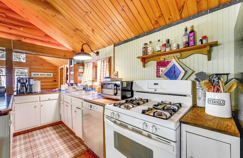 Saranac Lake Cottage | Saranac Lake Cabin w/Deck: Pets Welcome!