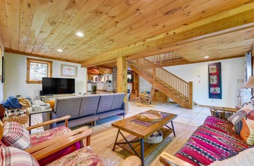 Saranac Lake House | Saranac Lake Cabin with Deck Pets Welcome!
