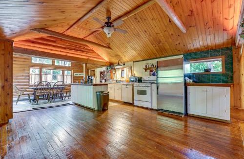 Saranac Lake House | Saranac Lake Cabin with Deck Pets Welcome!