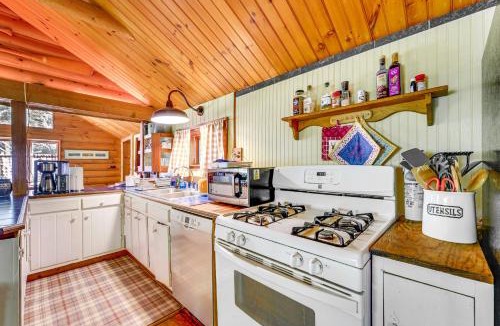 Saranac Lake House | Saranac Lake Cabin with Deck Pets Welcome!