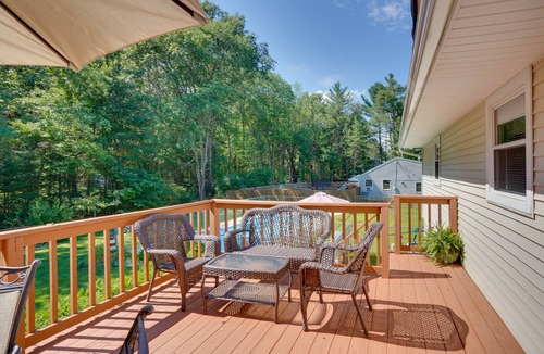Saratoga Springs House | Saratoga Springs Haven w/Pool + Fire Pit!
