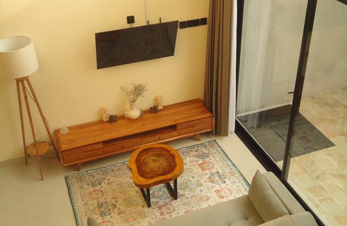 By Pass Ngurah Rai Apartment | Sare Studio Bali - Berawa Mezzanine Style Apartment with 1BR & Private Pool