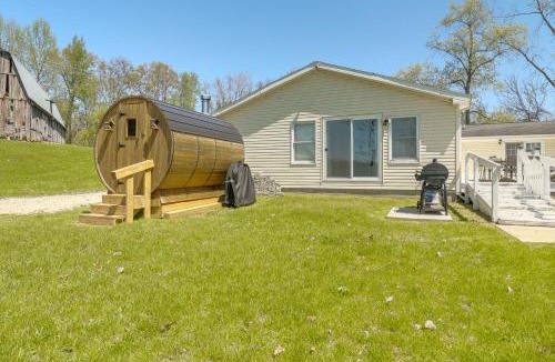 Frontier House | Sauna + Game Room! Family-Friendly Lakefront Home!
