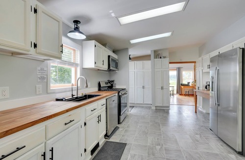 Frontier House | Sauna + Game Room! Family-Friendly Lakefront Home!