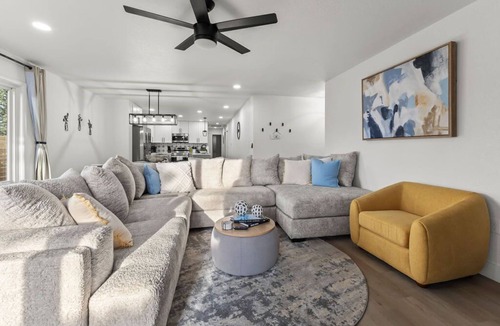 Arvada Plaza Area House | Sauna, Hot Tub, Family Friendly & Game Room!
