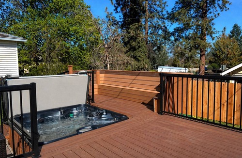 South Perry District House | Sauna Hot tub Fire Pit Craftsman near Downtown & Perry District