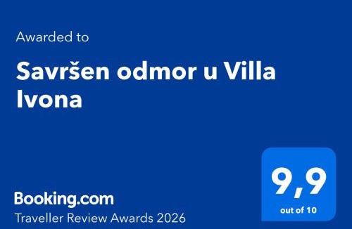 Suhovare Villa | Savršen odmor u Villa Ivona