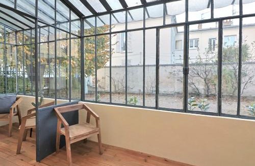 Enghien-les-Bains Apartment | SC7 - Zen Studio - Enghien Center - Veranda - Train à 100 m