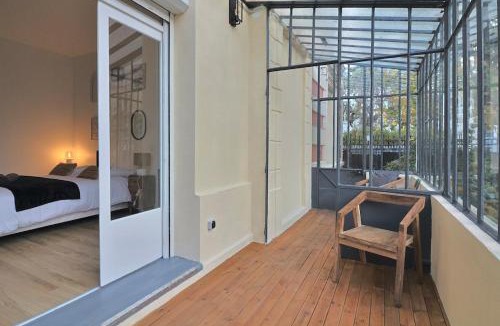 Enghien-les-Bains Apartment | SC7 - Zen Studio - Enghien Center - Veranda - Train à 100 m