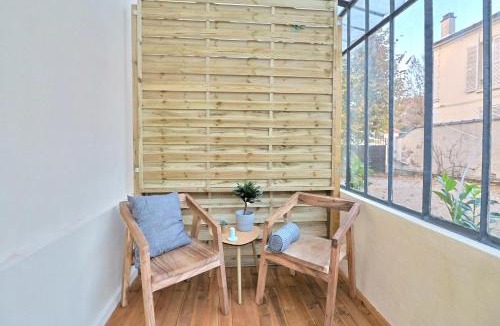 Enghien-les-Bains Apartment | SC8 - Oasis Enghien Centre - Véranda & Jardin - Gare 2'