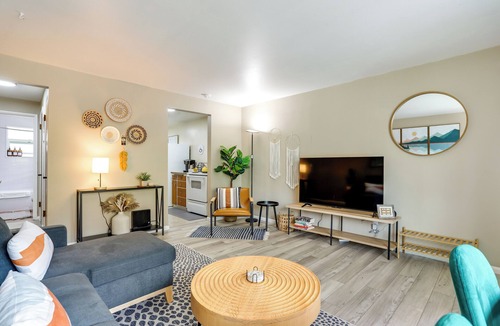 Ballard Apartment | Scandi Boho Seattle Apartment, Walk to Waterfront!
