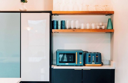 Campton Cabin | Scandi Retreat Indoor Pools Views Fireplace