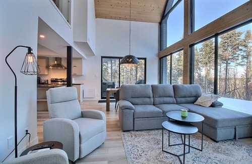 Saint Urbain Ski Chalet | Scandinavian Chalet in Saint-Urbain, Charlevoix
