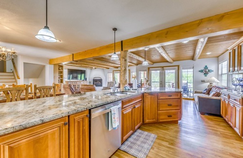 Alto House | Scenic Alto Getaway w/Mountain Views & Hot Tub!