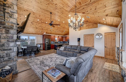Catawissa House | Scenic mountain home overlooking the Susquehanna river with pool and hot tub