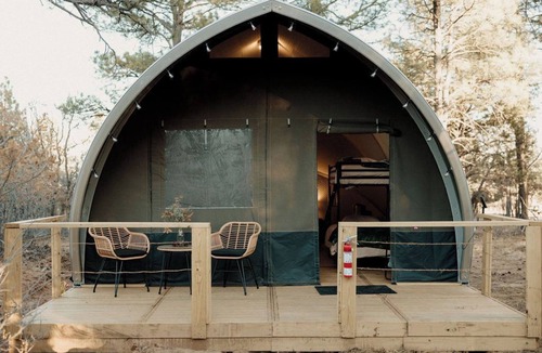 McIntosh Cabin | Scenic Mountain Yurt with Queen + Bunks
