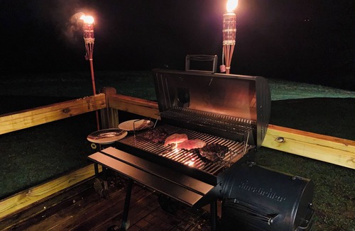 Marshall House | Scenic Views Near Marshall, Farm Stay, Private Patio, BBQ, with WiFi, AC