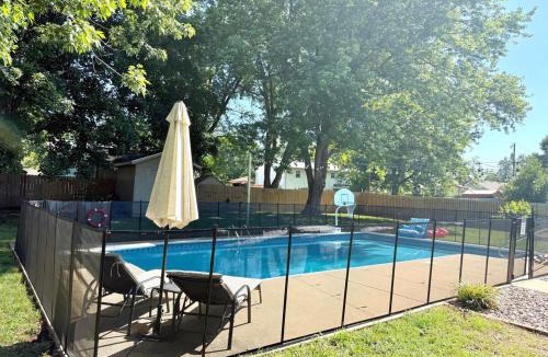 Brookline Station House | Scissortail Springs- Pool - Fire pit - Games