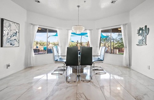 Pinnacle Peak House | Scottsdale 5BR Heated Pool Private Pickleball