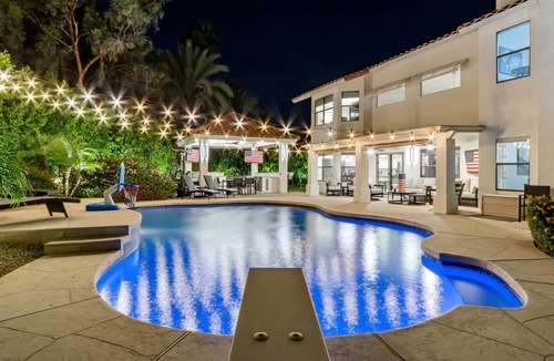 Paradise Valley Village House | Scottsdale Dream Estate: A luxurious 6-bedroom retreat in Kierland, perfect for families.
