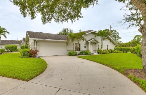 Crown Pointe Villa | Screened Lanai + Workspace! Naples Stay Near Gulf