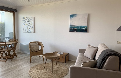 Perros-Guirec Apartment | Sea and beach view on foot