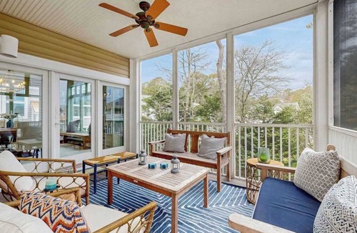 Bethany Beach House | Sea Colony Tennis house with gym, grill, & pool