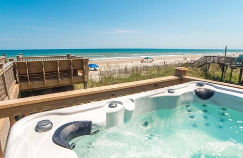 Ocean City Beach House | Sea For Miles | Luxury Living w/Private Hot Tub + Elevator