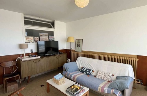 Stella-Plage Apartment | Sea View Apartment, Pets Allowed