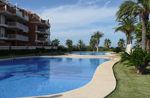 Almadrava Beach Apartment | Sea view apartment in luxury residence with swimming pool & direct access to the beach.