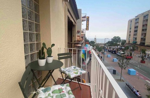 Calella Apartment | Sea view charming apartment with private parking. Enjoy it!