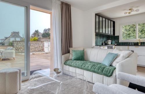 Veules-les-Roses House | Sea view House with Terrasse in Veules Les Roses