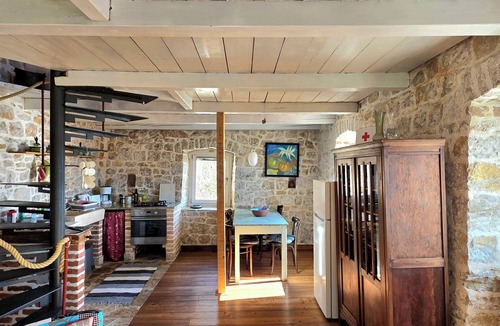 Celina House | Sea view, Terrace, All use, Dogs welcome, Stone house, Wifi,Garden,