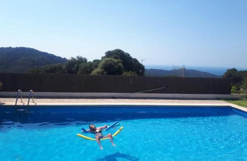 Sant Cebria de Vallalta Villa | Sea view, Wonderful pool, Nature, Peaceful & AC