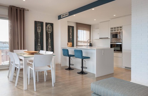 Sant Pere Apartment | Sea view with terrace and communal swimming pool
