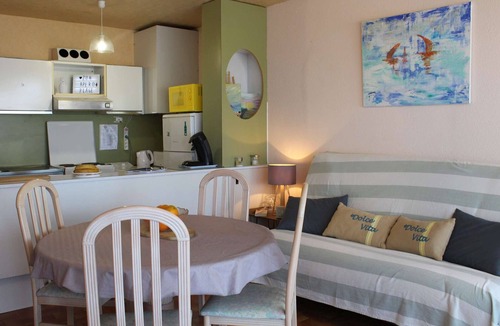 Port-la-Nouvelle Apartment | Seafront 2-Room Apartment with Terrace & Private Parking, Sleeps 5, in Port-la-Nouvelle