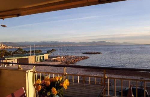Cap-d'Antibes House | Seafront one bedroom apartment with a terrasse swimming pool and a parking