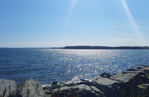 Eastern Passage Apartment | Seafront suite with year-round hot tub.