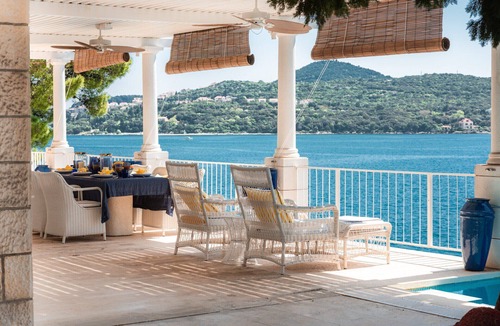 Lozica Villa | Seafront Villa Dubrovnik Sea Diamant for 9 guests
