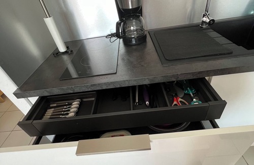 Moriani-Plage Apartment | SEASIDE APARTMENT WITH POOL