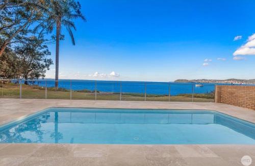 Salamander Bay House | Seaside Sanctuary - Waterfront Luxury Home with Heated Pool