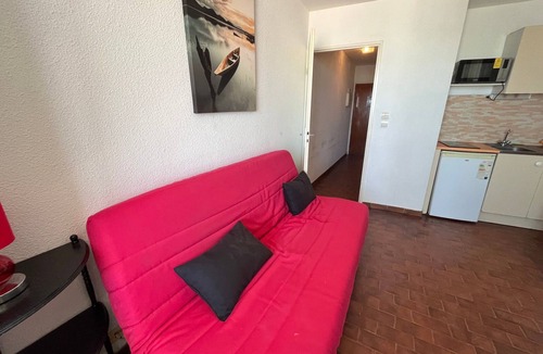Le Couchant Apartment | Seaside studio with parking in La Grande Motte