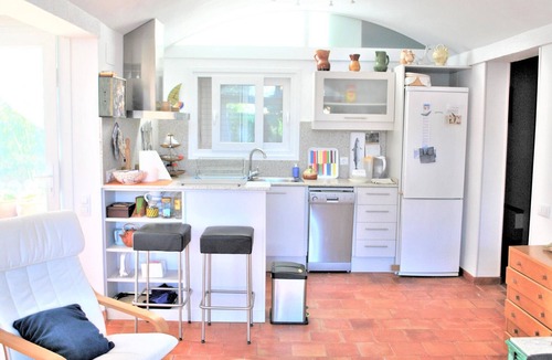 Calafat Cottage | Seaside Villa Steps from Calafat Beach with Terrace and BBQ
