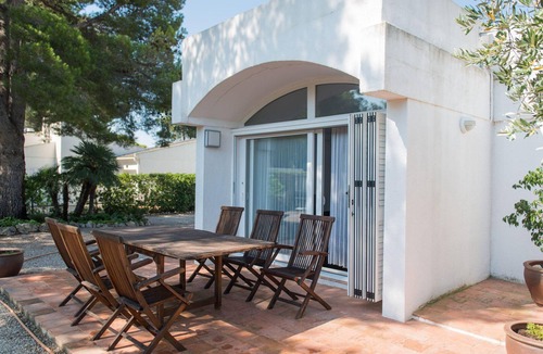 Calafat Cottage | Seaside Villa Steps from Calafat Beach with Terrace and BBQ