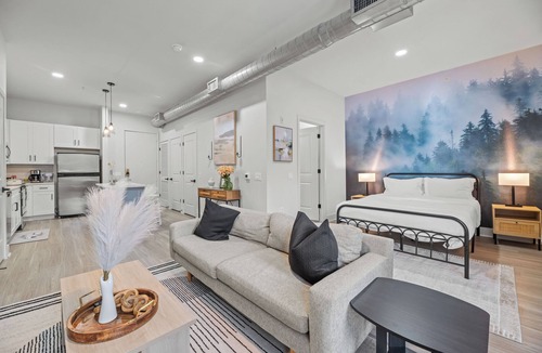 Dallas Design District Apartment | Seasonal Discount 1 BR , FREE Parking , Near AAC , Design District