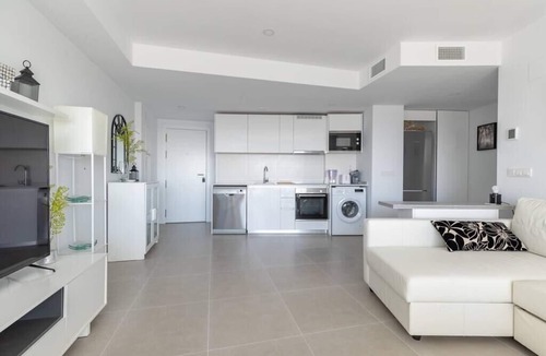 Canet de Berenguer Apartment | Seaview Luxury with Rooftop Pool