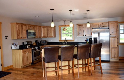 South Casco House | Sebago Lake Home with Sandy Beach