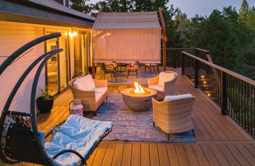 Colfax House | Secluded 5-acre getaway with Private Pool and Hottub - great views!