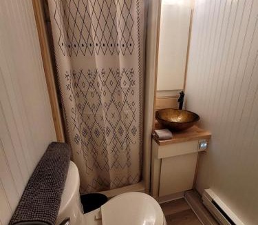 Luther Ski Chalet | Secluded A-Frame Cabin with Private Riverfront on Little Manistee River near Tustin, Michigan