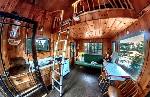 Glenfield House | Secluded and Off-Grid, Pet Friendly Cabin on Private Pond in Glenfield, New York